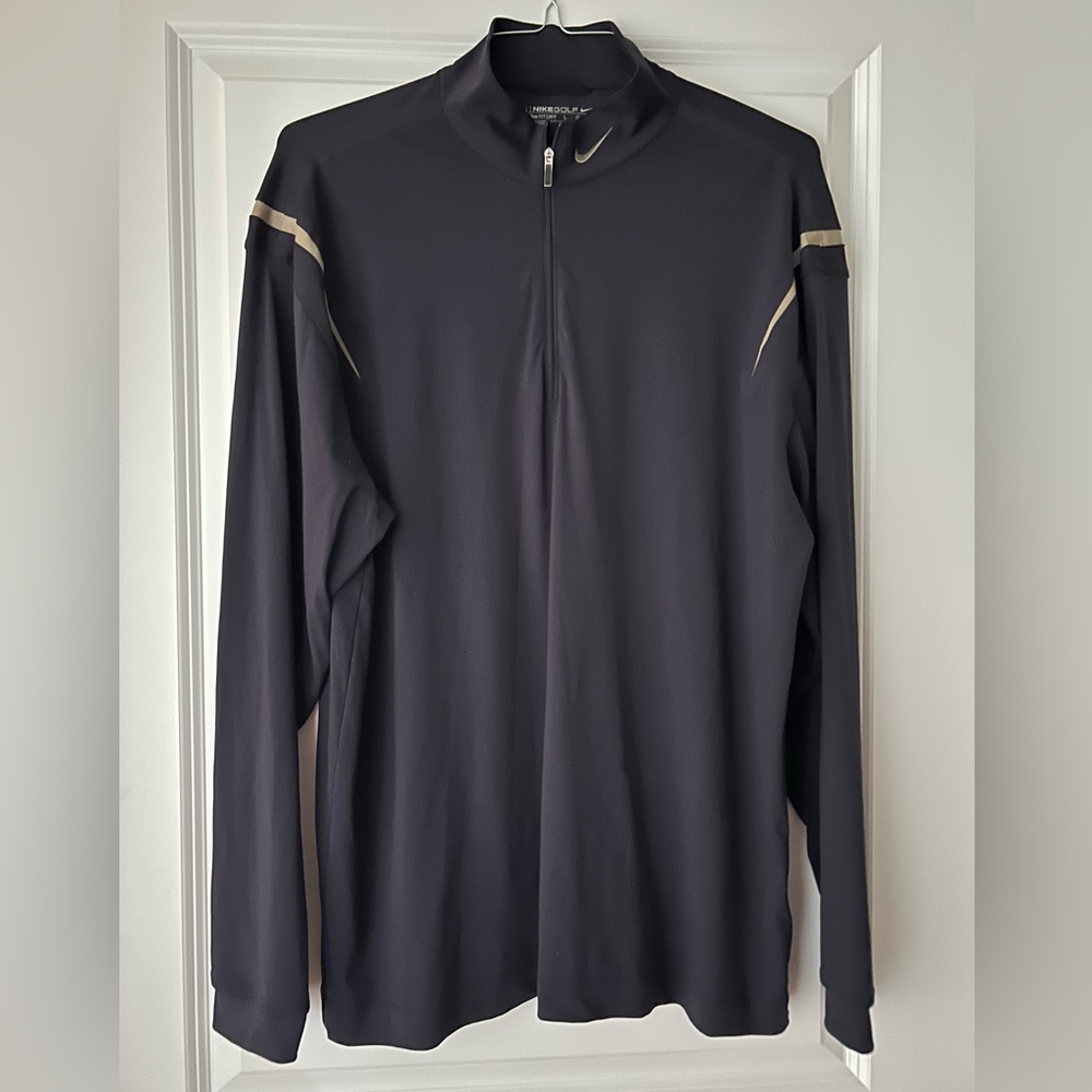 Men’s Nike Golf Black Half-Zip Pullover